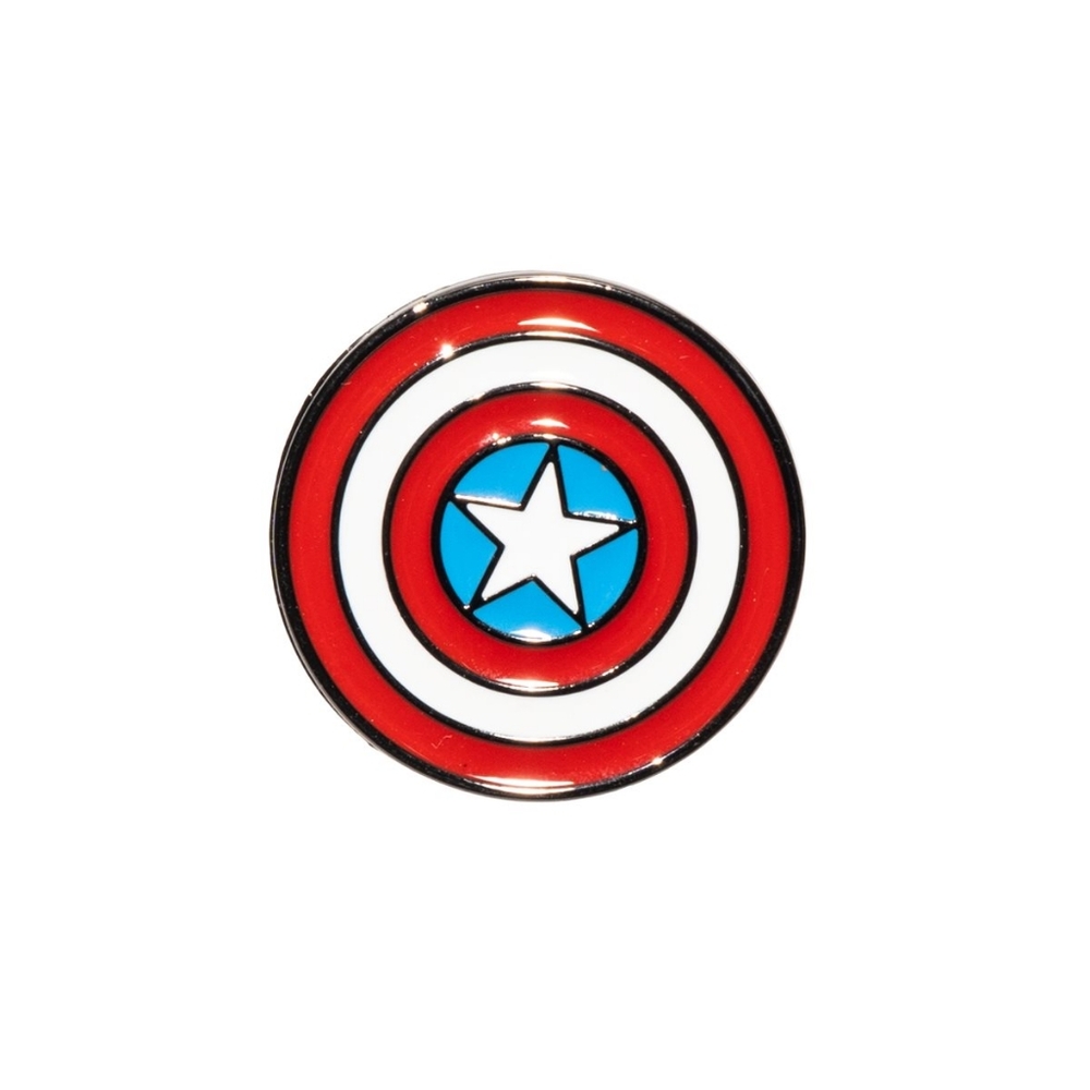 NWT: Loungefly Captain America Cosplay Backpack with Pin Set - Picture 6 of 12